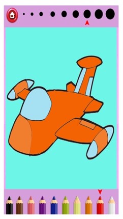 Airplanes Jets Coloring Book - Airplane game screenshot
