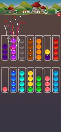Ball Sort Color Water Puzzle Image