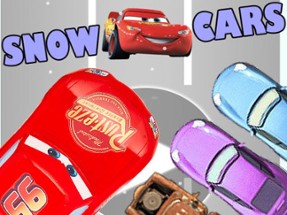 Cars Snowy Road Image