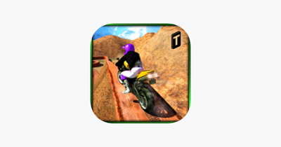 Crazy Offroad Hill Biker 3D Image