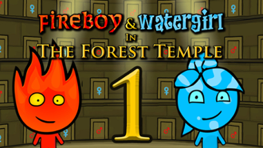 Fireboy and Watergirl in the Forest Temple Image