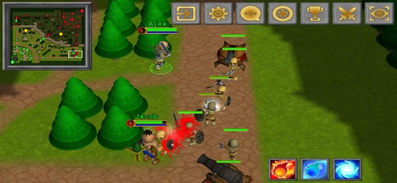 Funny Mercenary - MOBA GAME screenshot