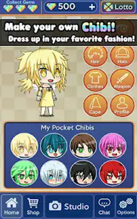 Pocket Chibi - Anime Dress Up Image