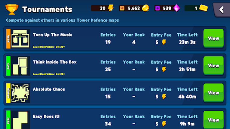 BeatTheGeek Tower Defence screenshot