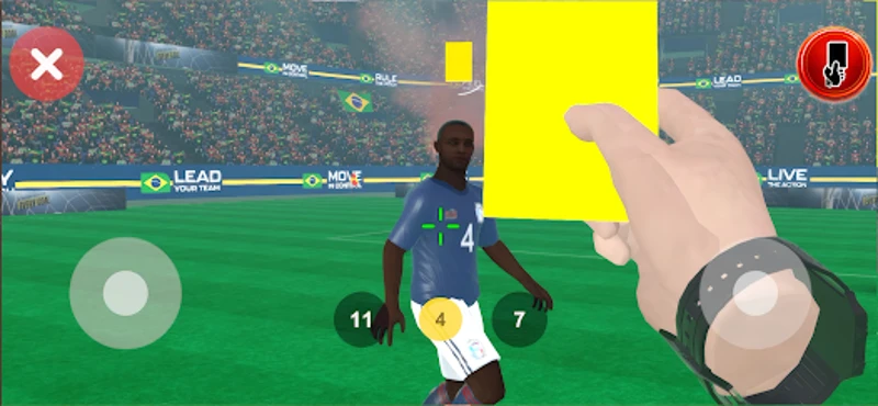 Motion Soccer: Referee Game Image