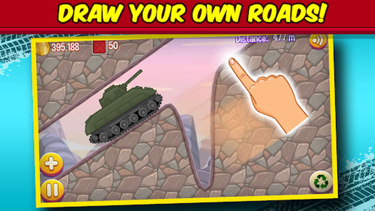 Road Draw: Hill Racing screenshot