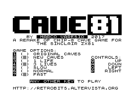 CAVE81 (ZX81) Image