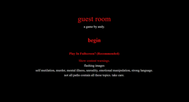guest room Image