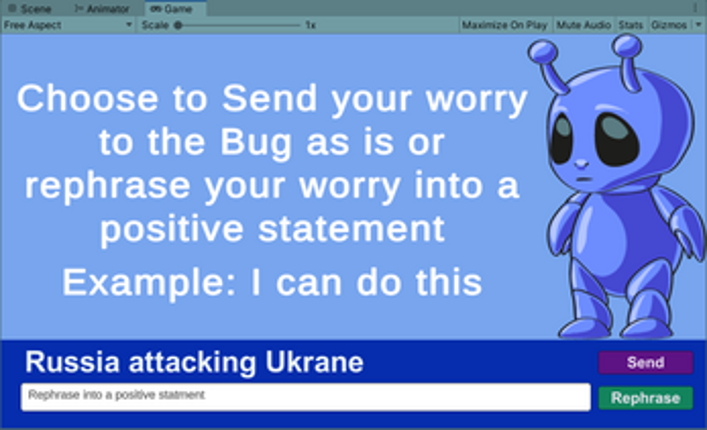 Feed the Worry Bug screenshot