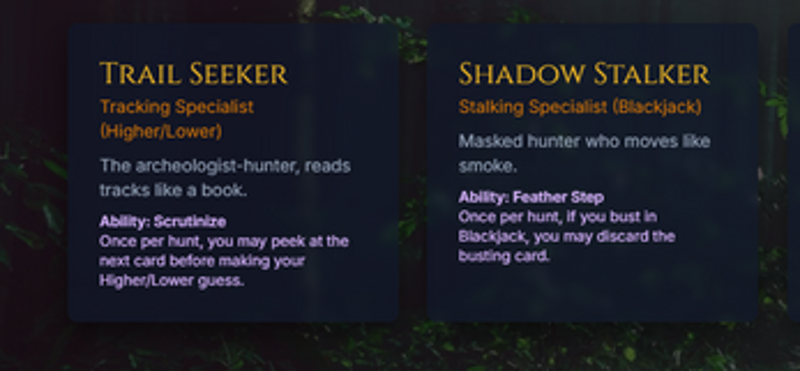 Hunter's Gambit screenshot