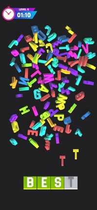 Letter Stack 3D screenshot