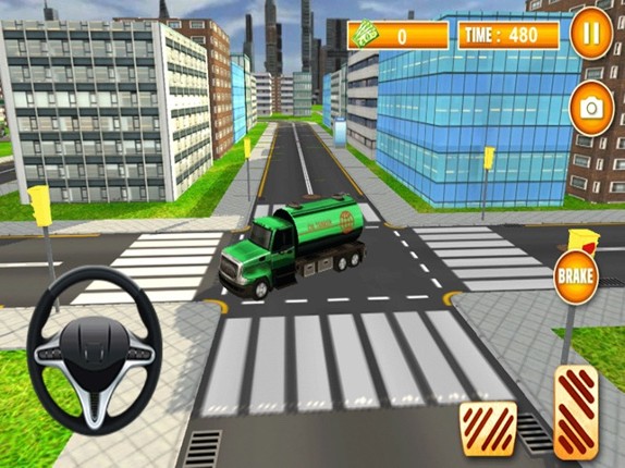 Oil Truck Transporter screenshot