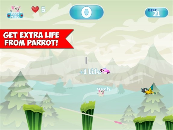 Piggy Patrol Jump Adventure screenshot