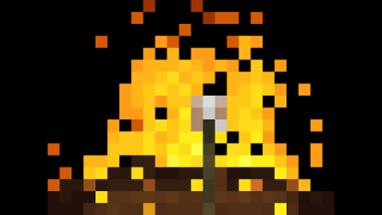 Pixel Fireplace Image