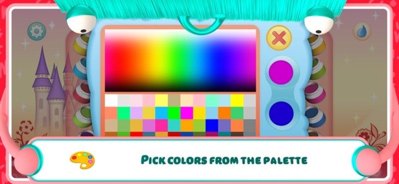 Pretty Princess Coloring Book screenshot