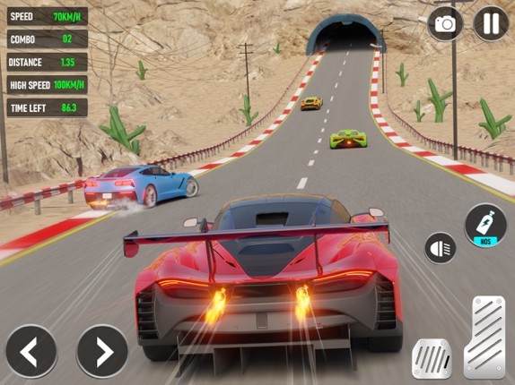 Real Racing Car on Smashy Road screenshot