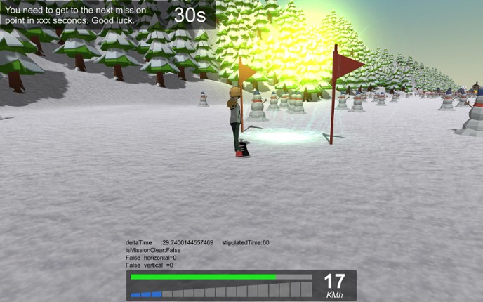 snowboarding screenshot