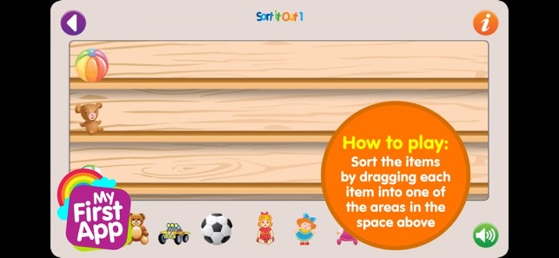 Sort It Out 1 - for toddlers screenshot