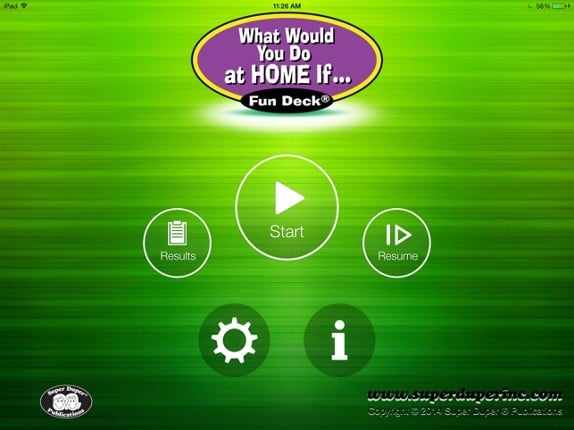 What Would You Do at Home If ... Fun Deck Image