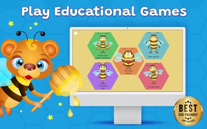 123 Kids Fun Bee World Games Image