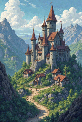 200 Fantasy Backgrounds Pack – Epic Medieval & RPG Environments screenshot