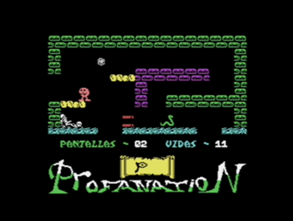 Abu Simbel Profanation Commodore 64 screenshot