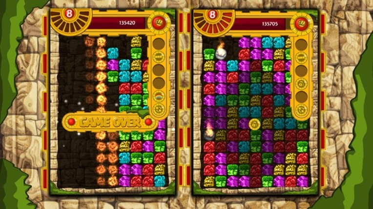 Antique Mayan Blocks - Collapse, Earn, Mash, Trap and Splash Jewel Pieces screenshot