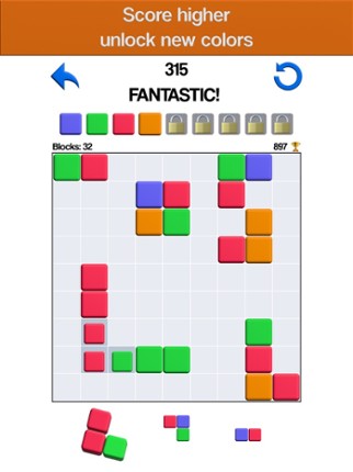 Color Blocks, Wooduko screenshot