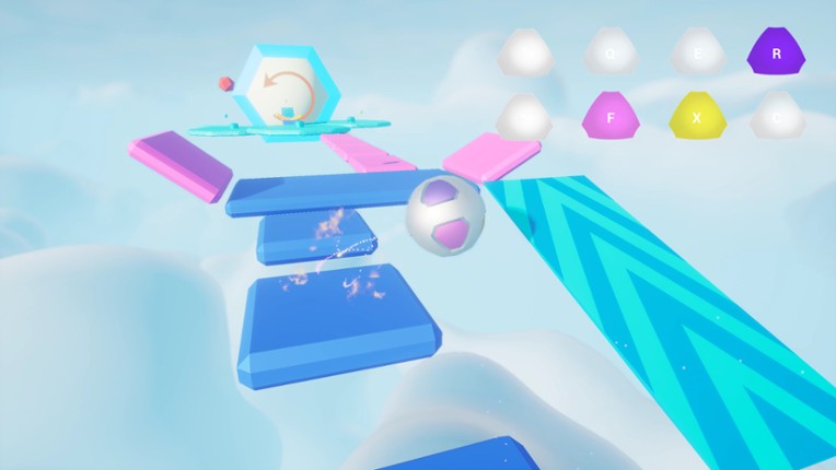 Fall Balance Ball screenshot