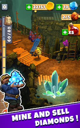 Mine & Slash: Arcade RPG Games screenshot