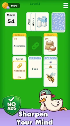 Solitaire Word Associations Image