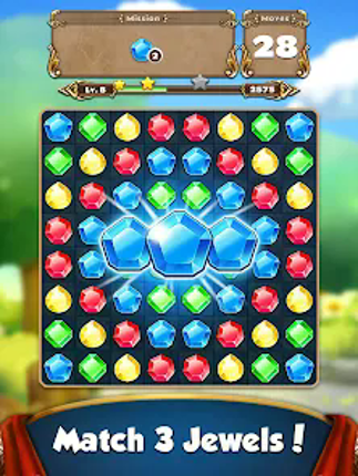 Jewel Castle - Match 3 Puzzle Image