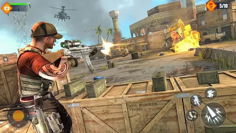 Atss Offline Gun Shooting Game screenshot