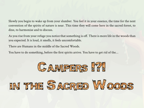 Campers !?! - in the Sacred Woods screenshot