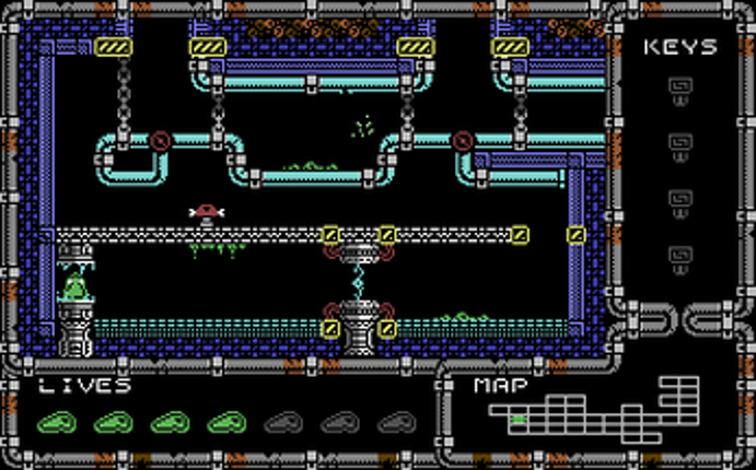 Ooze: The Escape - C64 Image