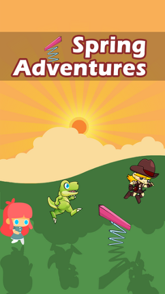 Spring Adventures | 2D jump game for Android ! screenshot