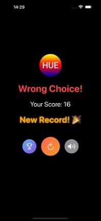 HUE screenshot