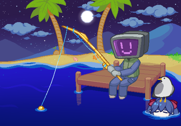 Man, I Love Terraria Fishing Image