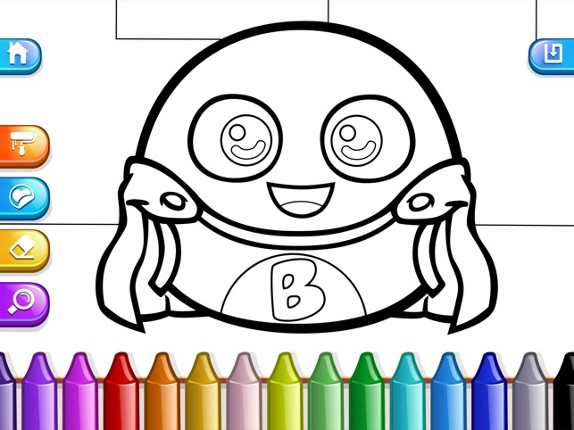 My Coloring Book: Boys - Fun Drawing Game screenshot