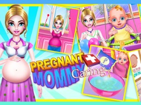 Pregnant Mommy Newborn Baby Image