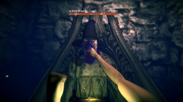 Punching a Dirty Wizard Image