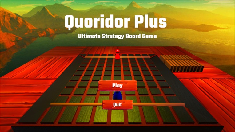 Quoridor Plus : Ultimate Strategy Board Game Image