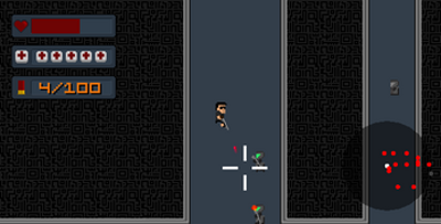 Shoot and Run 2D Game Image