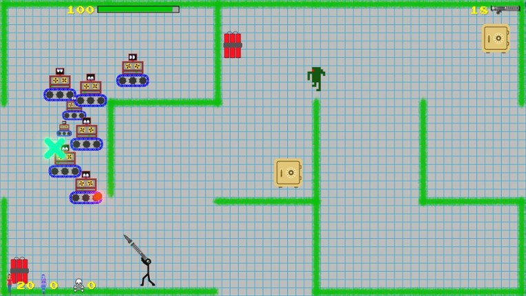 Stickman Mayhem: Intruder Alert Image