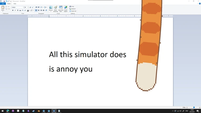 Tail Simulator screenshot