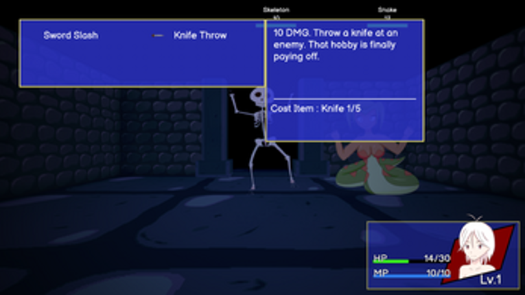 the vampire and The Knight screenshot