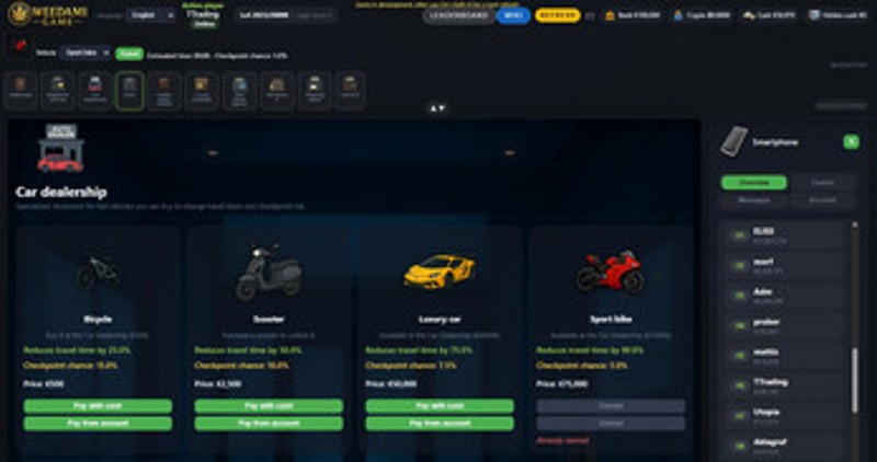 WeedamiGame Crime & Luxury Tycoon Image