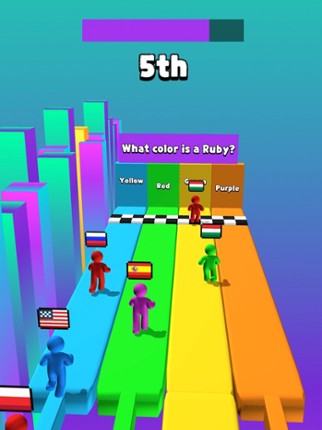 ABC Run - Trivia Racing Fun screenshot