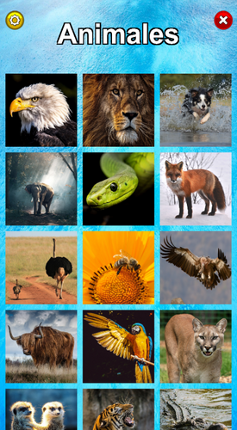 Animal puzzles screenshot
