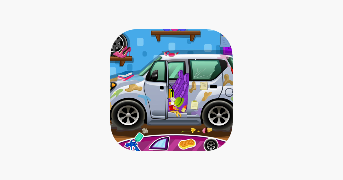 Games like Clean up car wash game